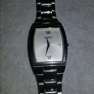 Seiko Womens Rectangle Watch